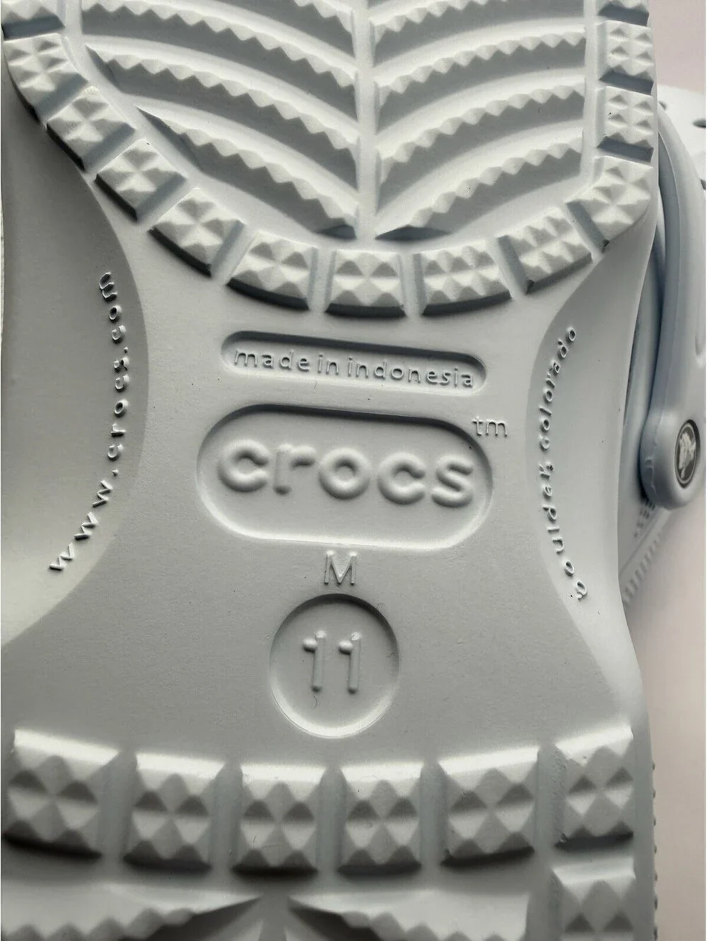 Size - 11M Crocs Classic Clog Baya Mineral blue Unisex